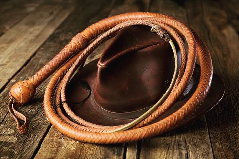 Real & Genuine Kangaroo Hide Leather Bull Whip 8'-16' 12 Plaits Tan Brown Bullwhip Hand Crafted Heavy Duty - Troy Blades