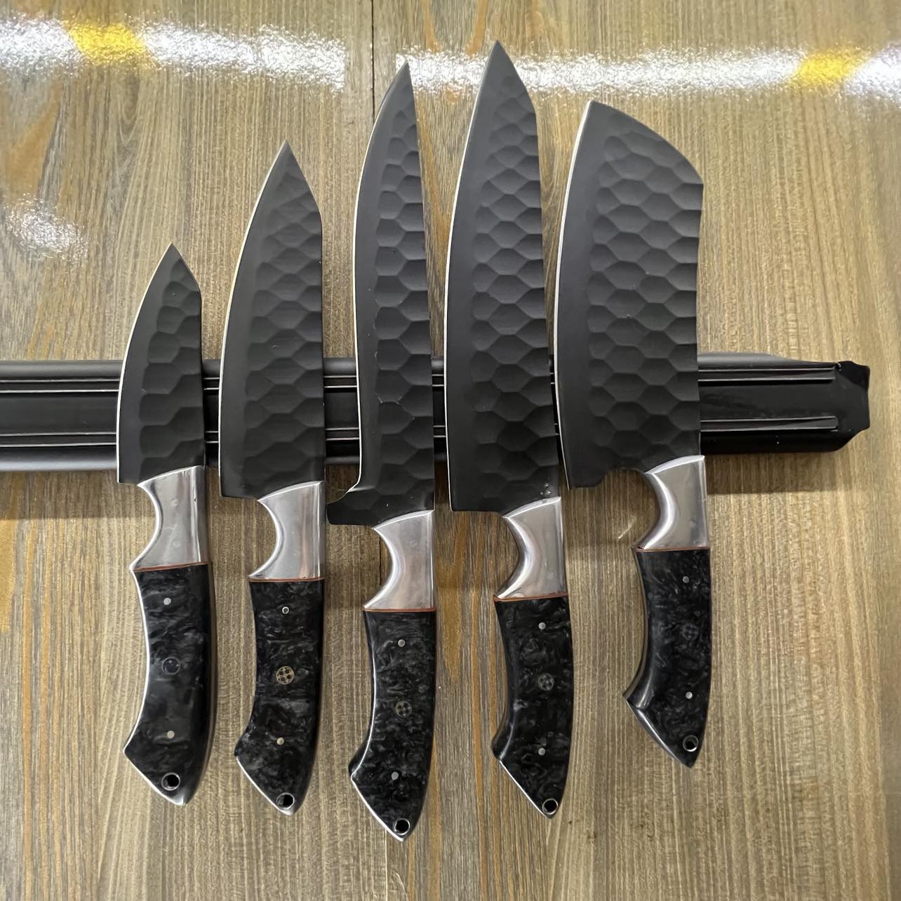 Dahlia Handmade 59100 Steel BBQ/kitchen set - Troy Blades