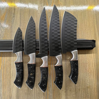 Dahlia Handmade 59100 Steel BBQ/kitchen set - Troy Blades