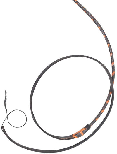 Real & Genuine Kangaroo Hide Leather Bull Whip 8'-16' 12 Plaits Equestrian Bullwhip Leather Belly & Leather Bolster Inside - Troy Blades