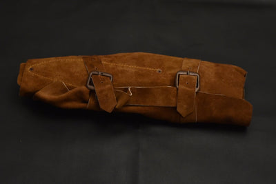 Custom made chef knife set/5-Pcs kitchen knife set with leather roller bag/Christmas gift/gift for her/kitchen and Dinning - Troy Blades