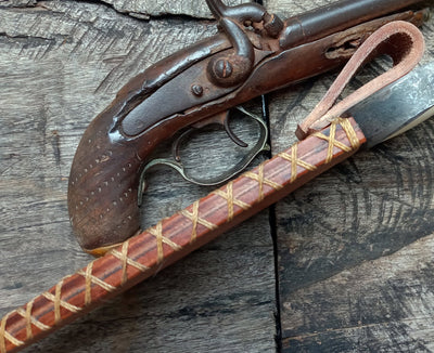 gaucho forged custom knife classic rangers bowie  frontier civil war cowboy carbon steel handmade rustic hunter edc rangers - Troy Blades