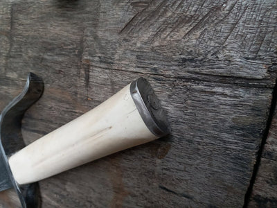 gaucho forged custom knife classic rangers bowie  frontier civil war cowboy carbon steel handmade rustic hunter edc rangers - Troy Blades