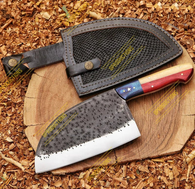 Texas Handle Handmade Chopper - Troy Blades