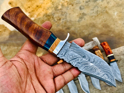 Pick your knife in Variations Custom Handmade Damascus Hunting knives - Troy Blades
