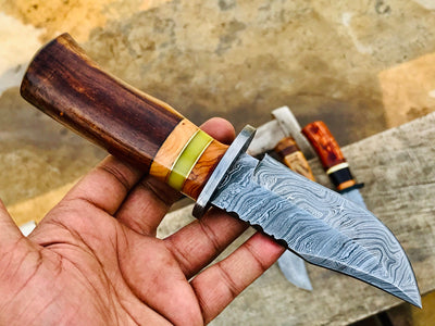 Pick your knife in Variations Custom Handmade Damascus Hunting knives - Troy Blades