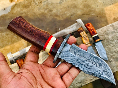 Pick your knife in Variations Custom Handmade Damascus Hunting knives - Troy Blades
